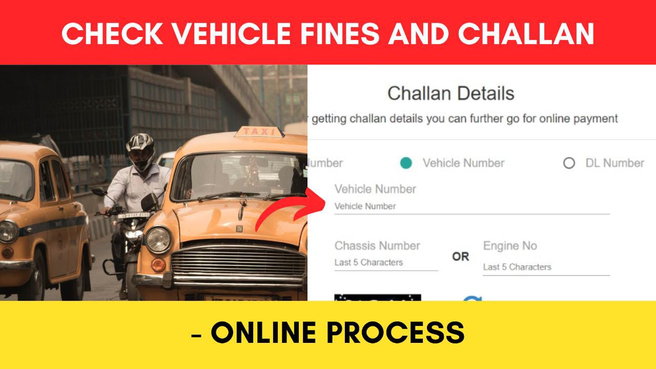 Check Traffic Fines or Challan On Your Vehicle Online 2024