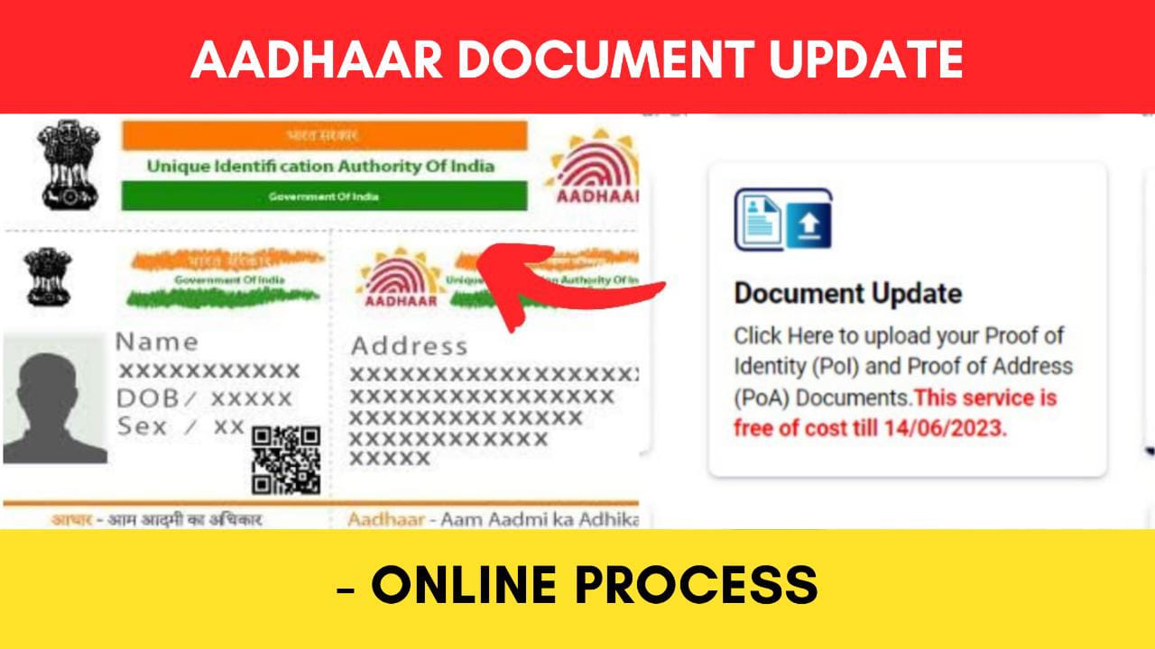 Aadhaar Document Update Online Process (through UIDAI) 2023