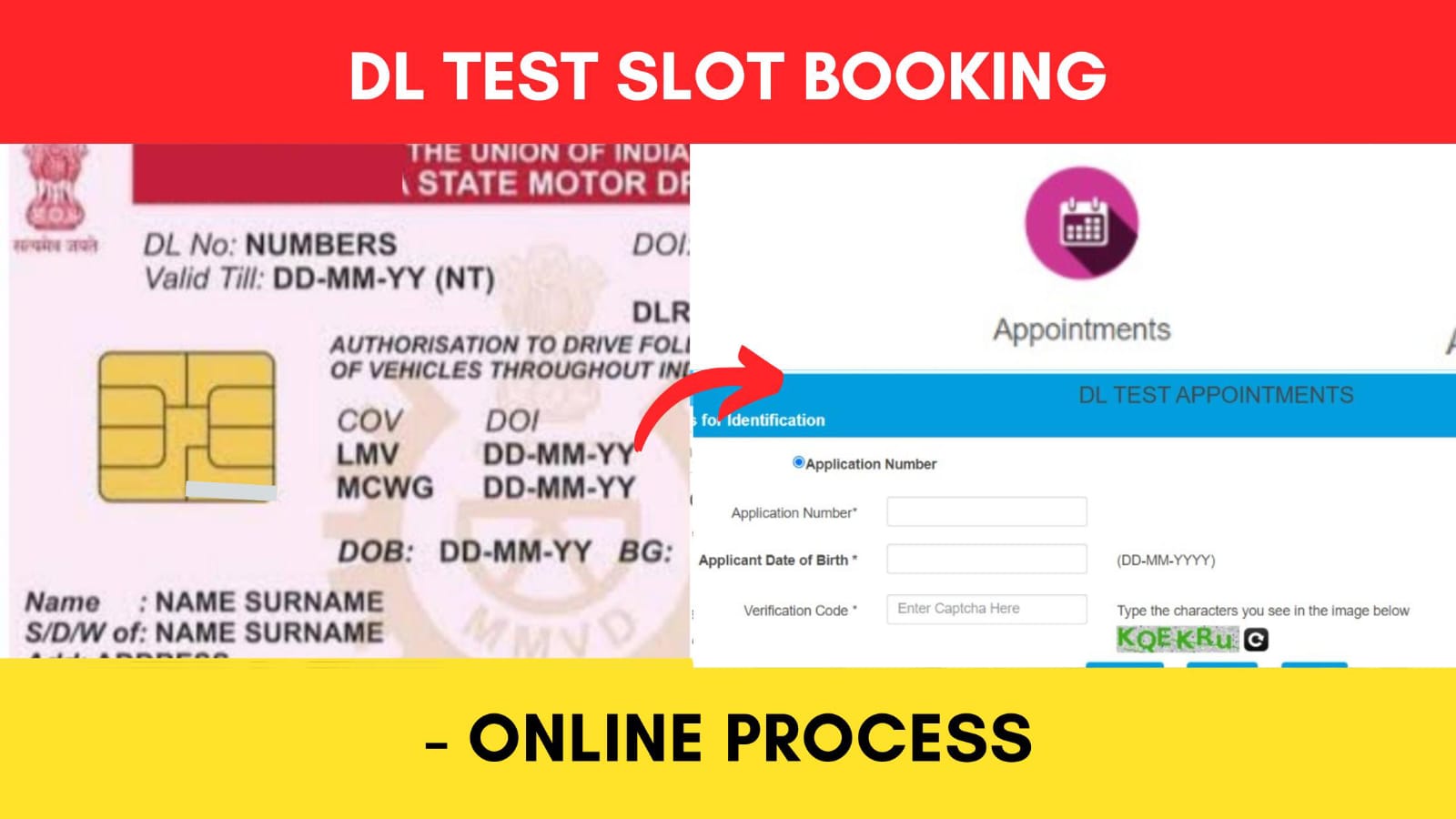 Driving Licence Test Slot Booking Online Process 2024   DL Test Slot Booking Online Process 