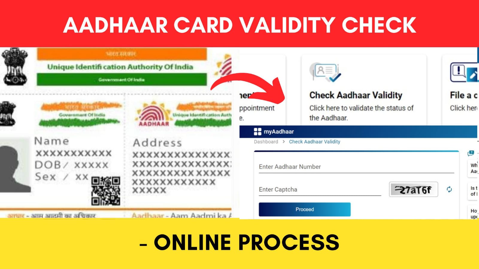 How To Check Aadhaar Card Validity Online 2024 In 3 Steps